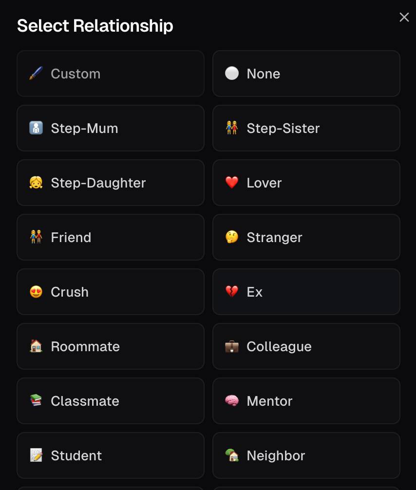 ourdream select relationship