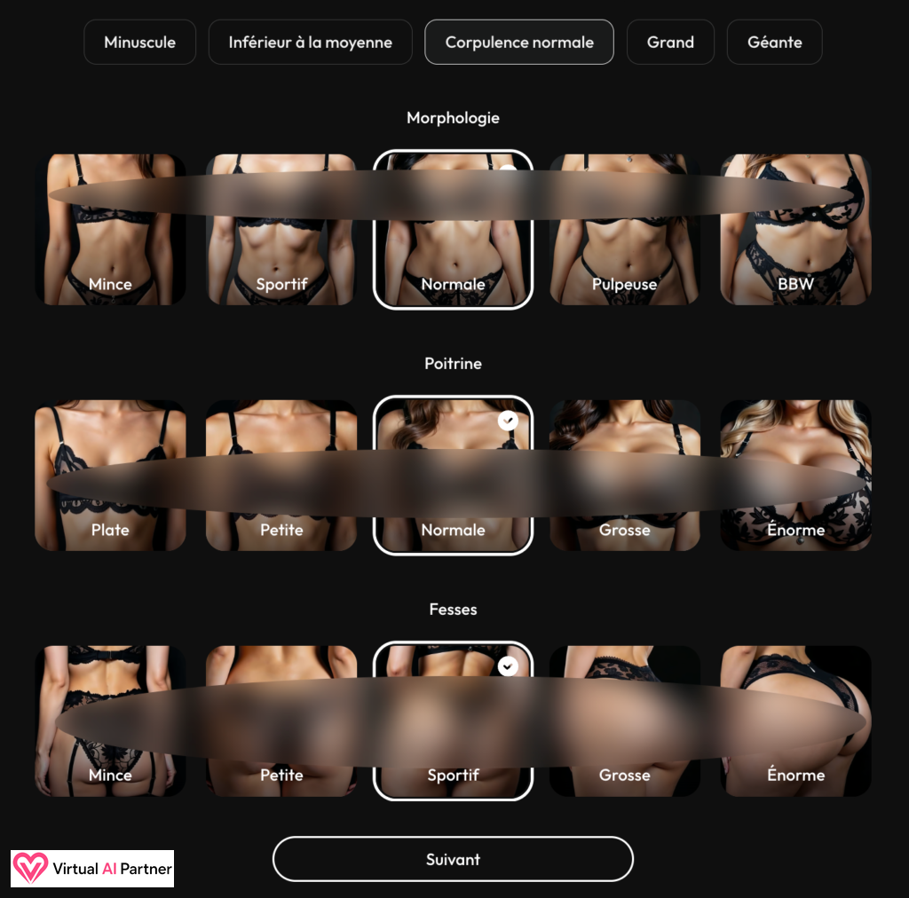 Configuración de un personaje en JOI AI